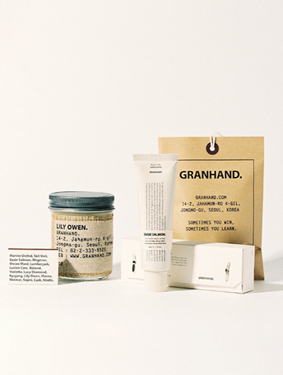 캔들 핸드크림 사쉐 세트